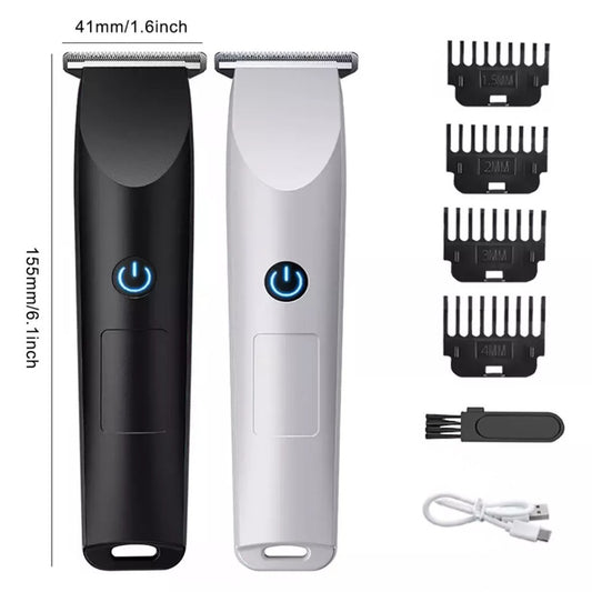 Kabelloser elektrischer Haarschneider für Herren – Profi Haartrimmer für Haare, Bart & Styling