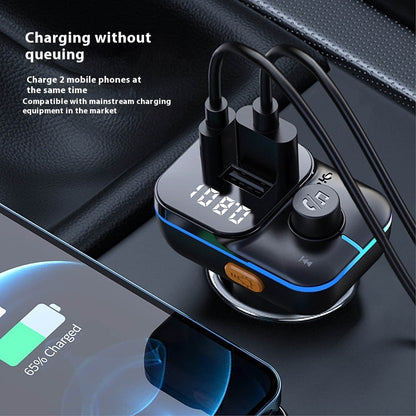 Bluetooth MP3-Player fürs Auto – Kabelloser FM-Transmitter & Ladegerät