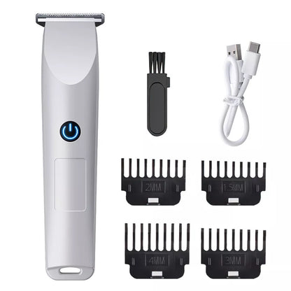 Kabelloser elektrischer Haarschneider für Herren – Profi Haartrimmer für Haare, Bart & Styling