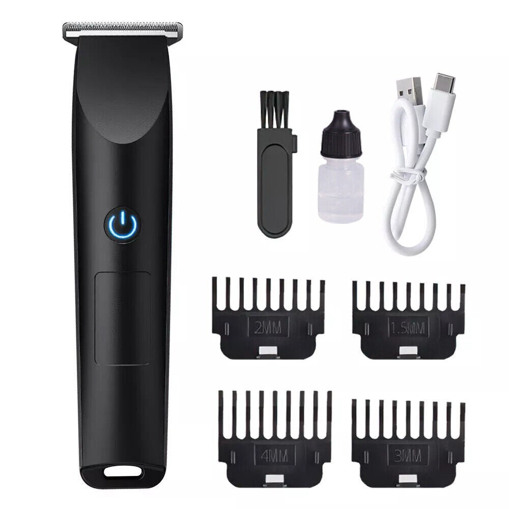 Kabelloser elektrischer Haarschneider für Herren – Profi Haartrimmer für Haare, Bart & Styling