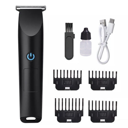 Kabelloser elektrischer Haarschneider für Herren – Profi Haartrimmer für Haare, Bart & Styling